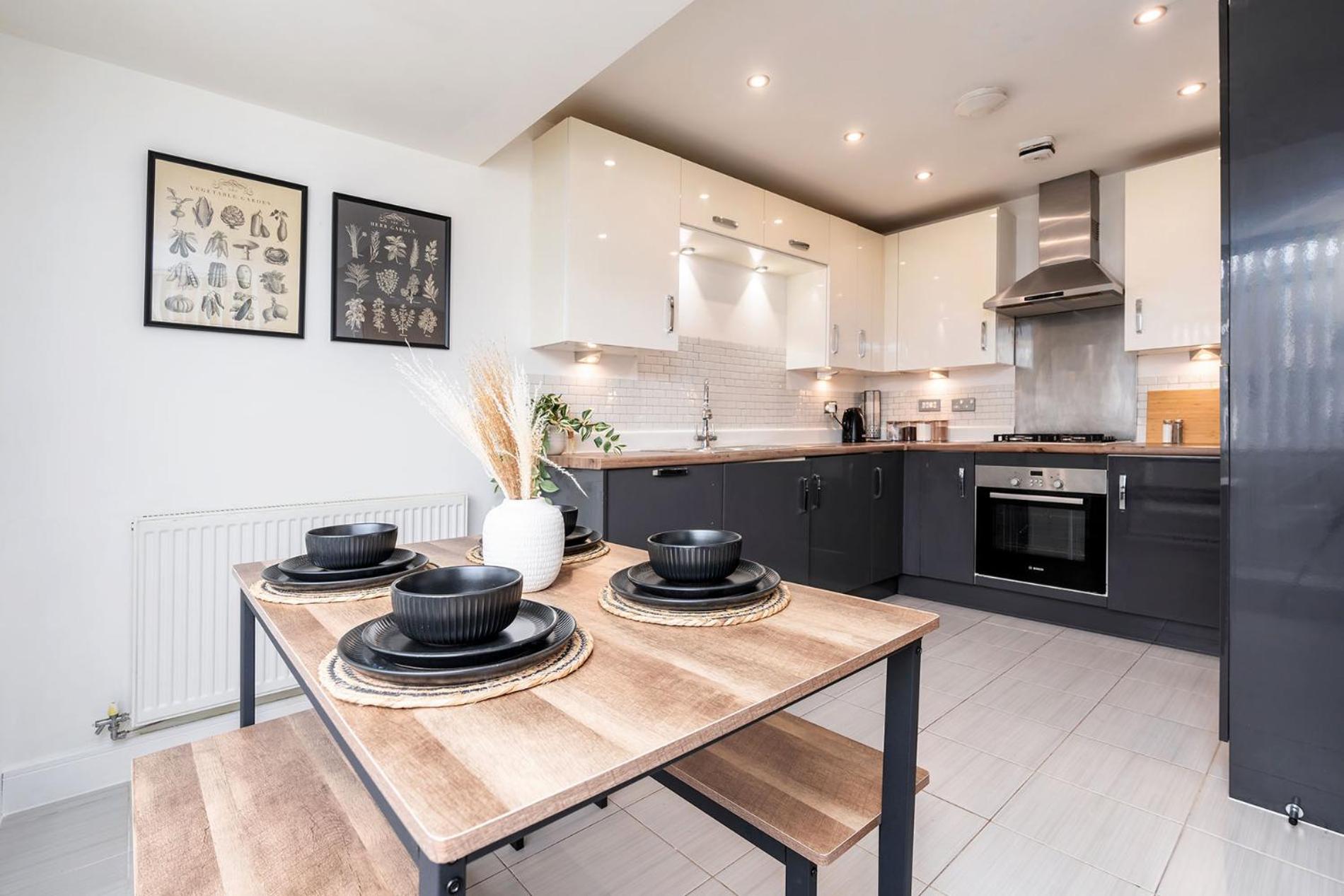 6 Guests - 3 Bedrooms - Free Wi-Fi - Manchester Zewnętrze zdjęcie