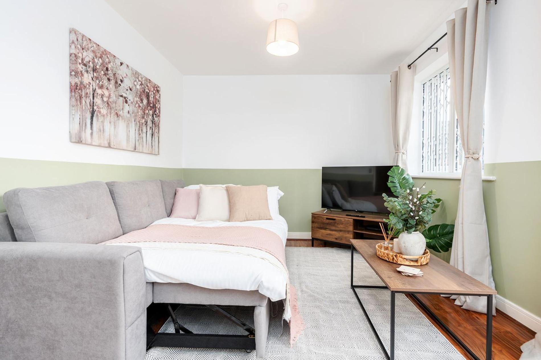 6 Guests - 3 Bedrooms - Free Wi-Fi - Manchester Zewnętrze zdjęcie